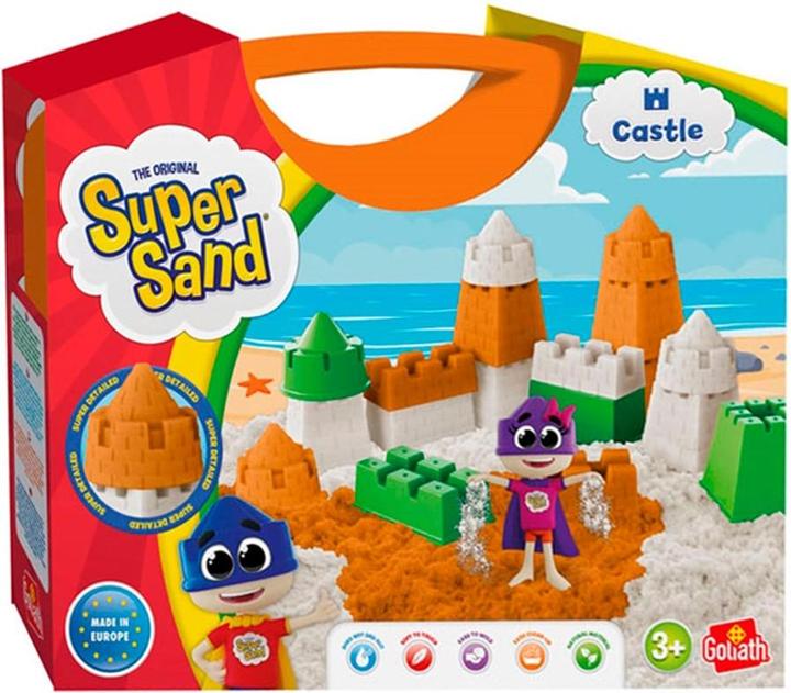 Image du produit Goliath Toys Super Sand Castle dans sa valise