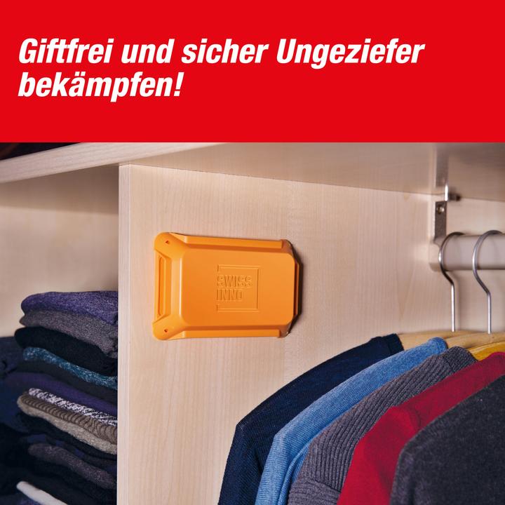 Produktbild Swissinno Kleider-Mottenfalle 2er inkl. Pheromon-Lockstoff
