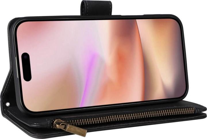Actual product image Cover-Discount iPhone 16 Plus - Wallet case with lanyard (Apple iPhone 16 Plus)