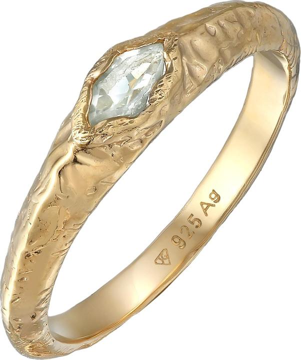 Haze & Glory Ring Amethyst Hellgrün Raue Struktur 925 Sterling Silber