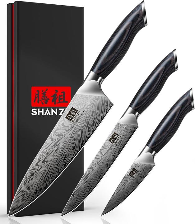 Image du produit Shan Zu ‎3-teiliges Küchenmesserset (27.30 cm)