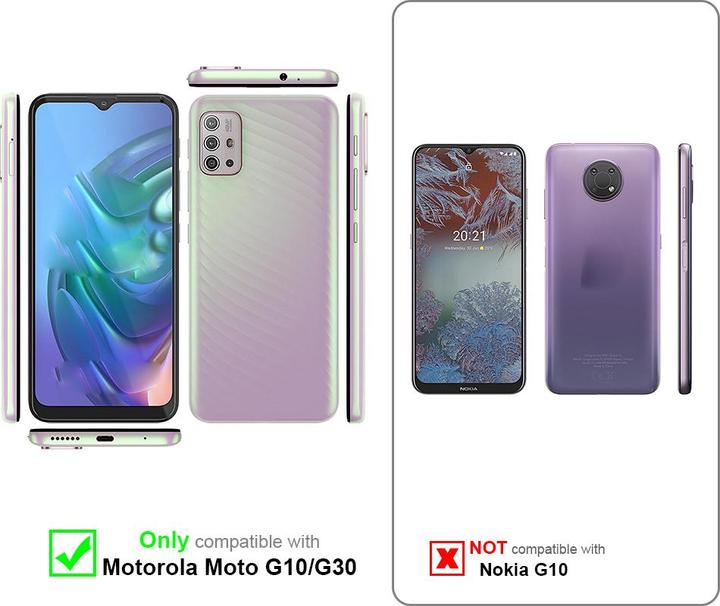 Immagine prodotto Cadorabo Custodia per Motorola MOTO G10 / G30 universale (Motorola Moto G10, Motorola Moto G30)