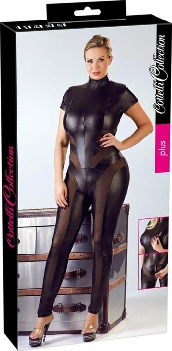 Actual product image Cottelli Collection Jumpsuit With Mesh (L)