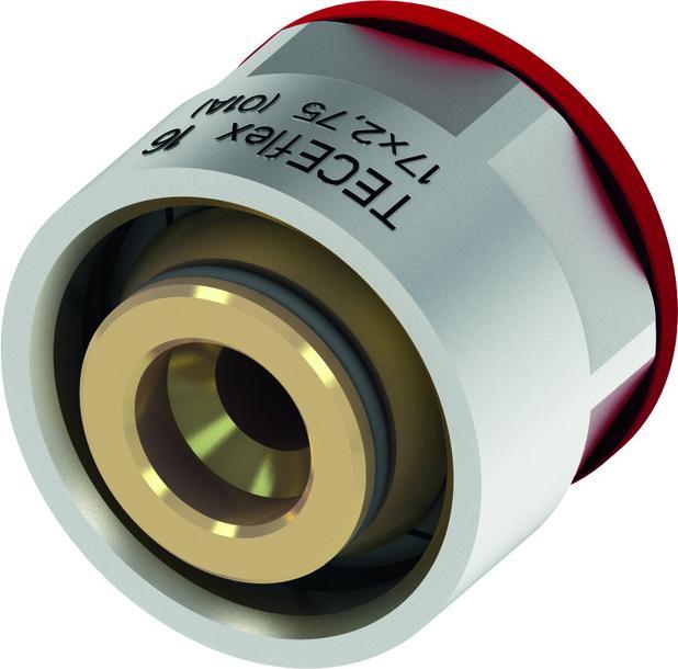 Actual product image TECE TECEflex compression fitting for composite pipe 20mmx3/4