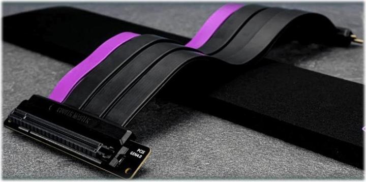 Actual product image Cooler Master Masteraccessory Riser Cable PCIe 4.0