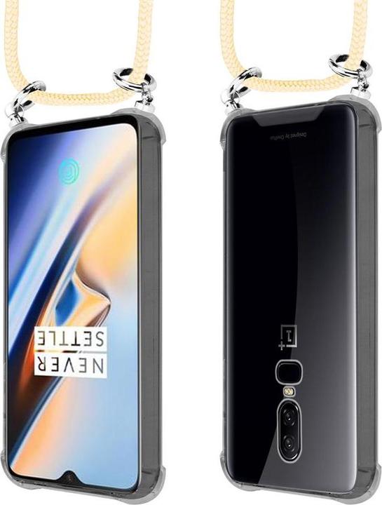 Produktbild Cadorabo TPU Handy Kette SILBER Cover
