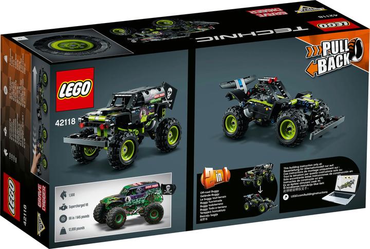 Actual product image LEGO Monster Jam Grave Digger (42118, LEGO Technic)