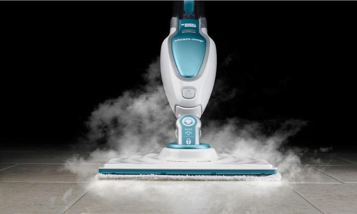 Image du produit Black & Decker Dampfbesen inkl. ErsatzPads und Teppichgleiter FSM16CDQS (1600 W)