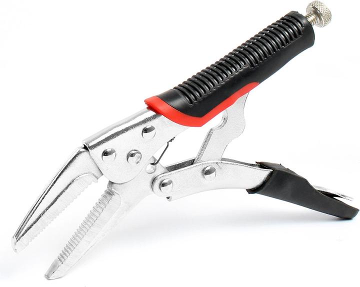 Actual product image XPOtool 3pcs. Set of Gripping Pliers Locking Pliers 175/250mm Long Nose Pliers 125mm Self-grip Pliers with H (250 mm)