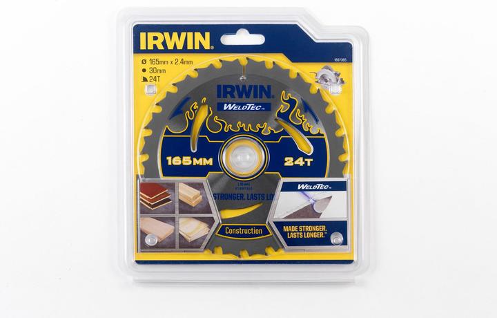 Actual product image Irwin WeldTec circular saw blade, IRW1897365