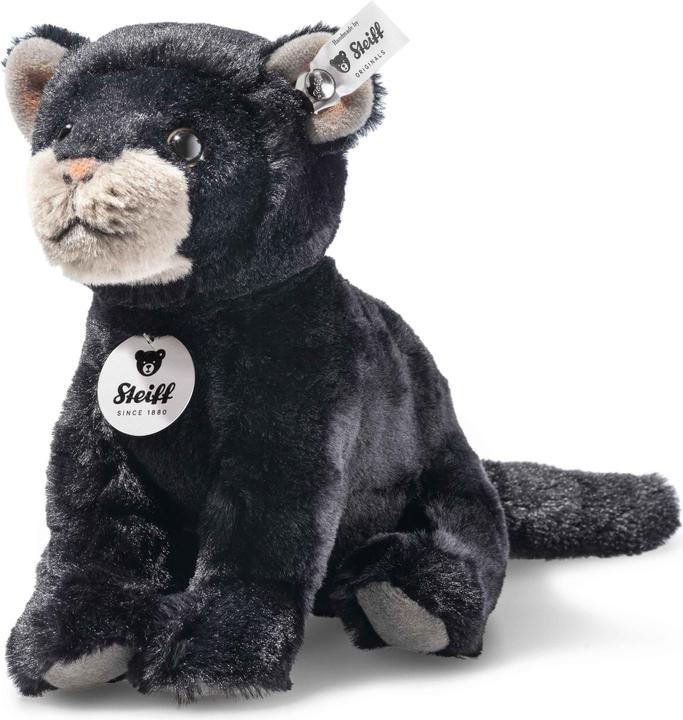 Produktbild Steiff Taky Baby Panther 19 schwarz sitzend (19 cm)