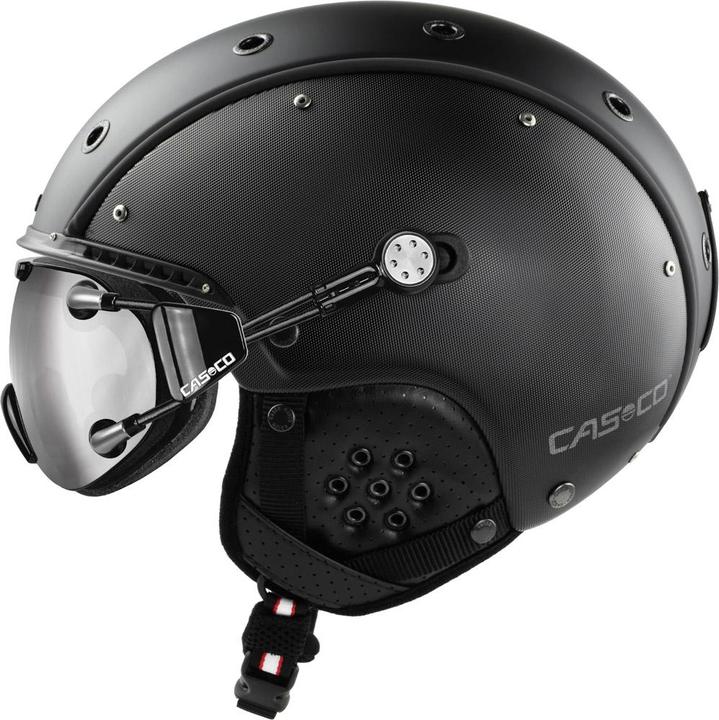 Actual product image Casco SP-3 Airwolf Ski Helmet - Black Structure (56 - 58 cm, M)