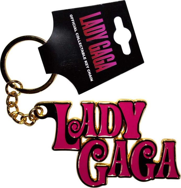 Lady Gaga Swirly Logo Schlüsselanhänger