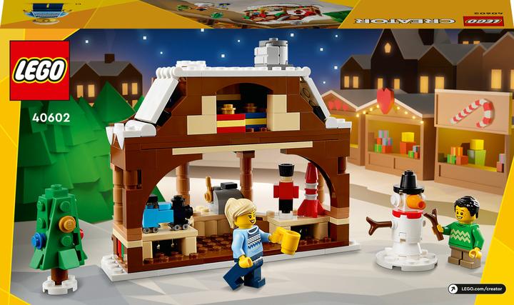 Image du produit LEGO Stand du marché de Noël Creator (40602, LEGO Creator 3-in-1)