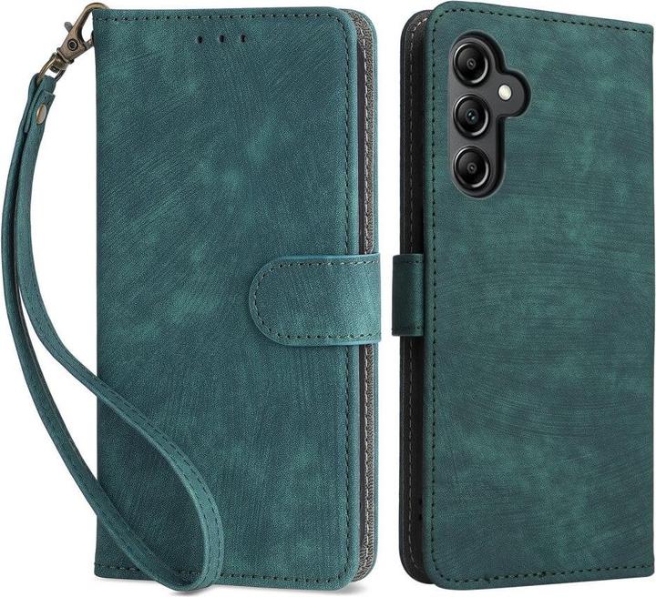 Image du produit Cover-Discount Galaxy A15 - Étui avec bloqueur RFID vert (Samsung Galaxy A15)