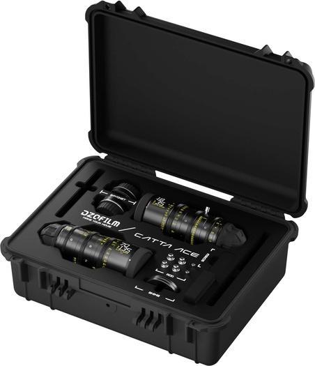 Image du produit Dzofilm Catta Ace Zoom 2-Lens Kit 18-35/70-135 T2.9 Black (Monture L, Monture C, Plein format)