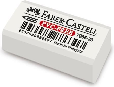 Immagine prodotto Faber-Castell Gomma in vinile 7086-30 Uso del prodotto: Matite, pastelli Dimensioni: 1,8 x 1,2 x 4,1 cm (...