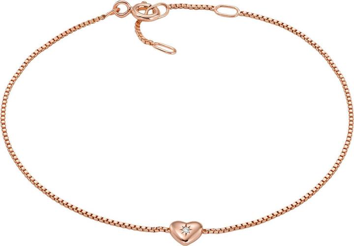 Fossil Sterling Armband (19 cm, Sterling Silver)