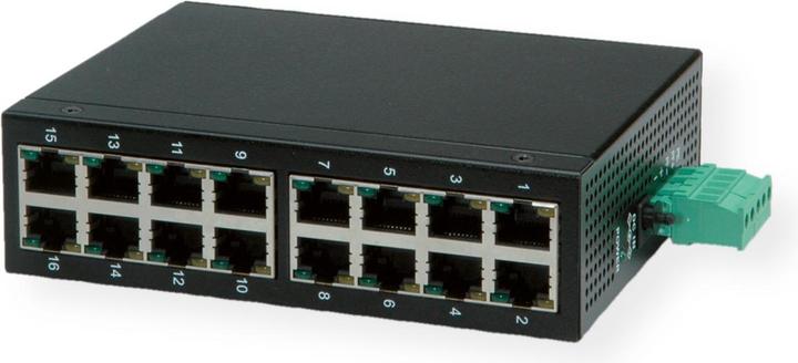 Produktbild Roline Industrie Switch 16x RJ-45, unmanaged (16 Ports)