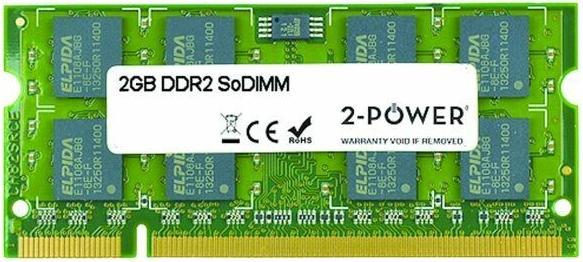 Produktbild 2-Power 8GB DDR4 2666MHz CL19 SODIMM (2 x 8GB, 2666 MHz, DDR4-RAM, SO-DIMM)