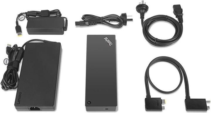 Produktbild Lenovo 40AN0230CH ThinkPad Thunderbolt 3 Dock (USB-A, Thunderbolt, 1 Ports)