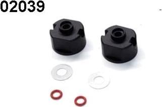 Actual product image Amewi 02039 Differential housing (Housing)