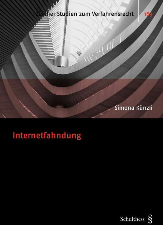 Actual product image Internetfahndung (German, Simona Künzli, 2017)