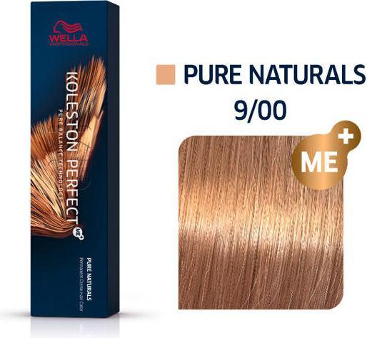 Actual product image Wella Koleston Pure Naturals (9/00 light blonde nature)