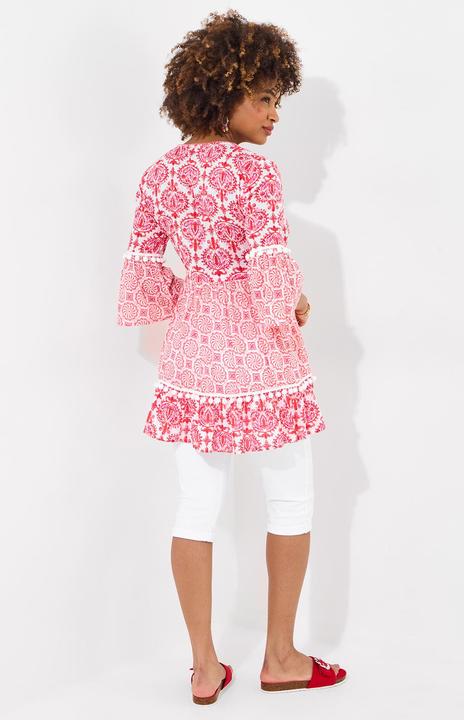 Produktbild Joe Browns Floral Print Tassel Trim Cotton Tunic (18)