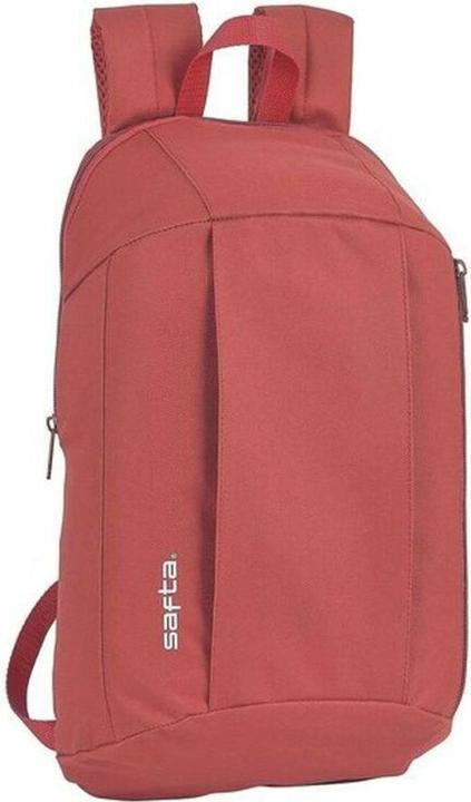 Safta Lässiger Rucksack M821A Rot (22 x 39 x 10 cm)