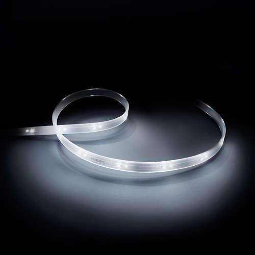 Produktbild Philips Hue Lightstrips BT Erweiterung (RGBW, 100 cm, Indoor)