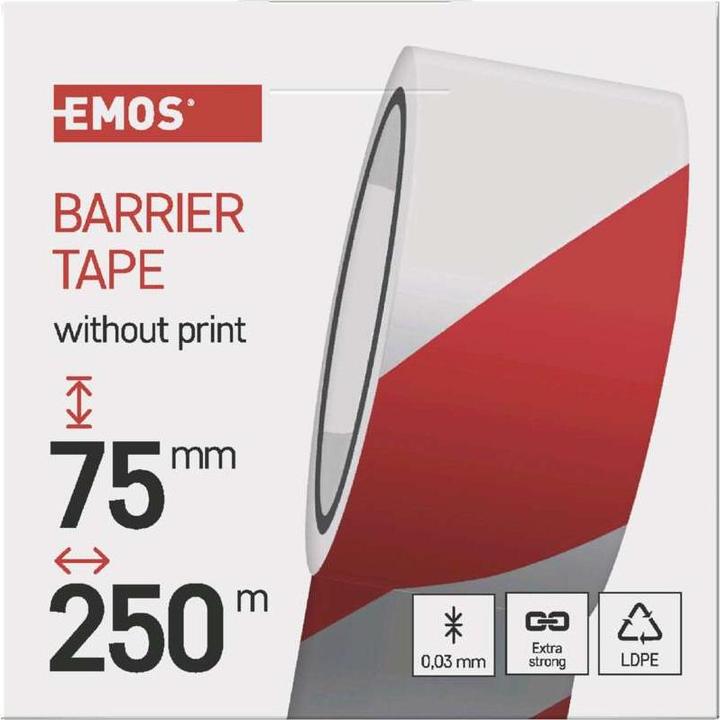 Actual product image Emos Barrier tape (75 mm)