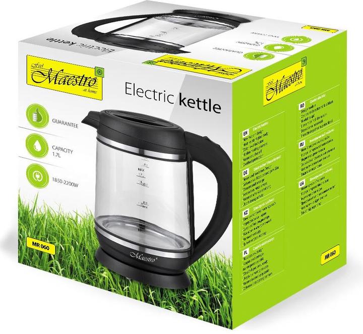 Actual product image Maestro ELECTRIC KETTLE 1.7L MR-060 (1.70 l)