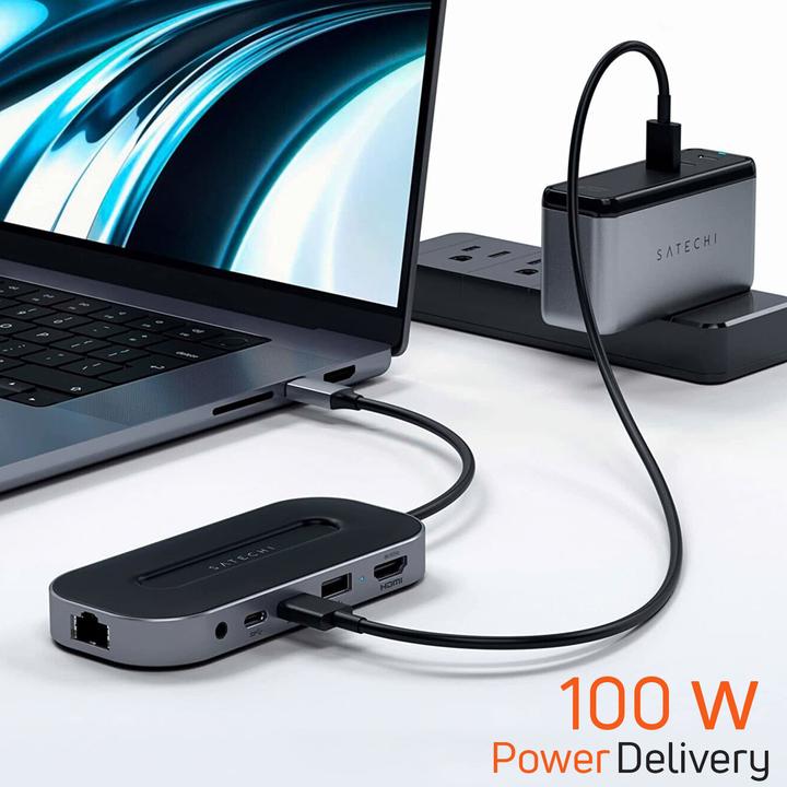 Actual product image Satechi ST-U4MGEM (USB-C, 7 Ports)