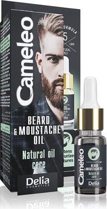 Immagine prodotto Delia Cosmetics Cameleo Uomo Barba e Baffi Olio Naturale Oli Care Barba e Baffi 10Ml (10 ml)