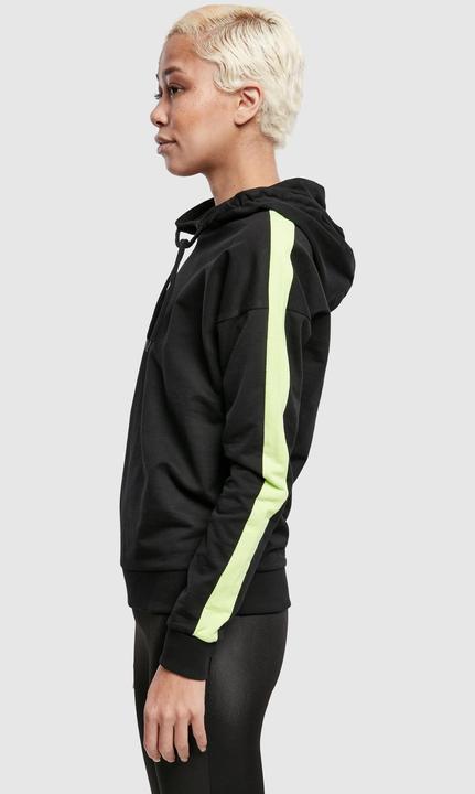Produktbild Urban Classics Ladies Neon Shoulder Stripe Hoody (XS)