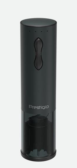 Image du produit Prestigio Bolsena ouvreur de vin électrique matt black retail (Tire-bouchon électrique)