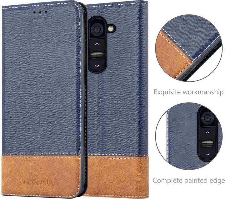 Produktbild Cadorabo Book X-Wallet Cover (LG G2)