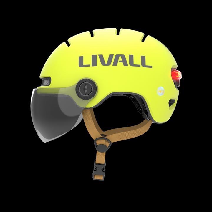 Image du produit Livall CASQUE INTELLIGENT L23 Fresh Lemon L (58 - 62 cm, L)