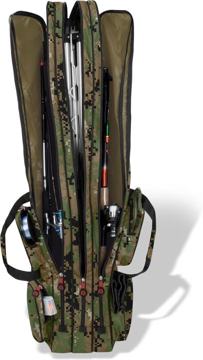 Produktbild Normani Rutentasche Rod Pod Angelfutteral Angelrutentasche Angeltasche 125 cm bis 190 cm - 9271