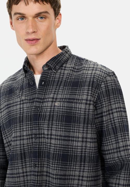 Produktbild Camel Active Langarmhemd mit Karomuster (XL)