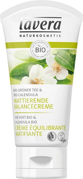Actual product image Lavera Mattifying Balance Cream Green Tea (50 ml)