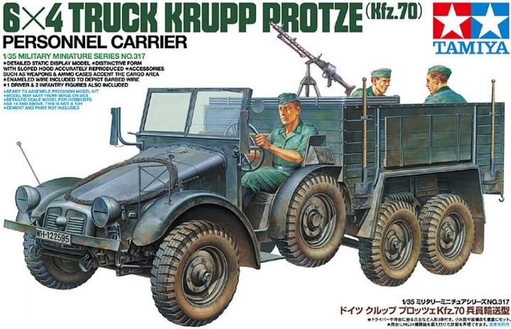 Produktbild Tamiya German 6x4 Truck Krupp Protze w/Figures