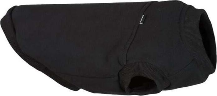 Actual product image amiplay Hoodie Dog Denver Maltese 35cm Black (35, Dog jumper)