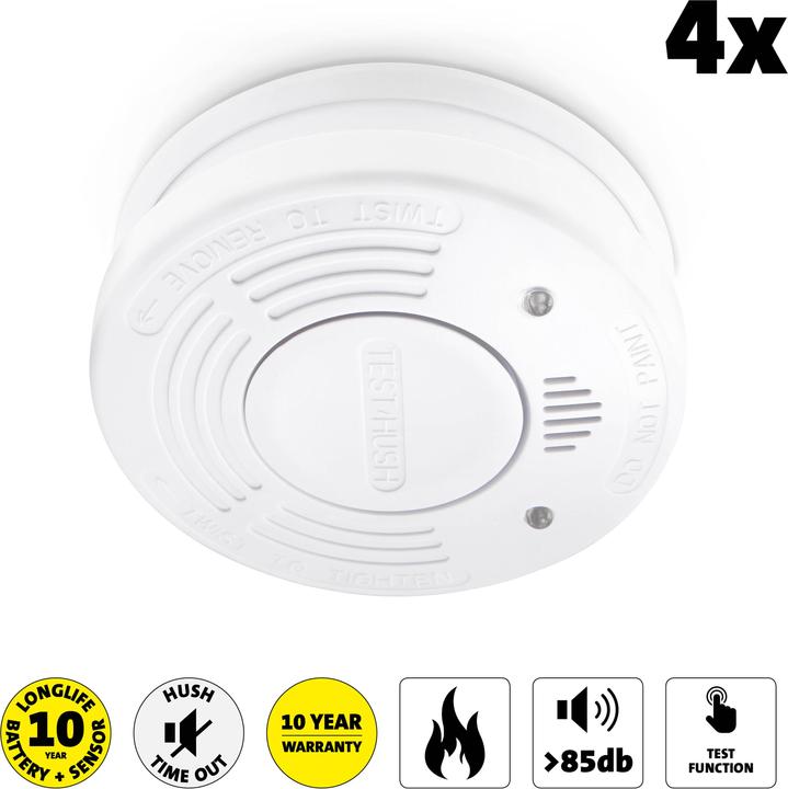 Produktbild Alecto SA-110 (10 jaar) 4-Pack