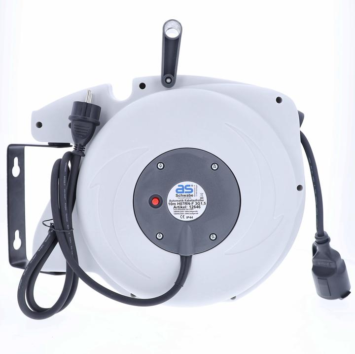 Produktbild As - Schwabe Automatischer Kabelaufroller (10 m, 1.50 mm²)