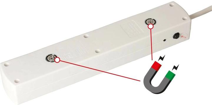 Actual product image Max Hauri safety line (5 x, Type 13, USB-A, 2 m)
