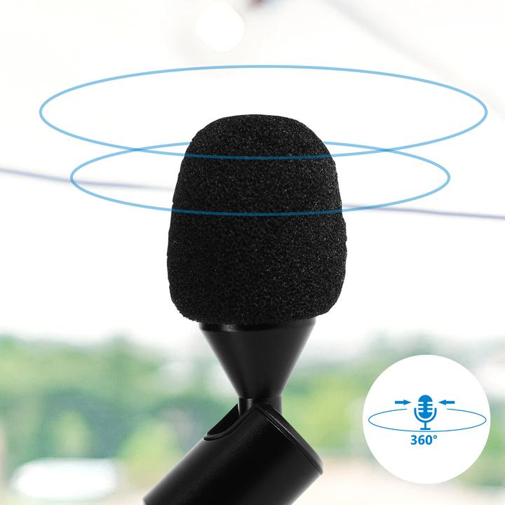 Actual product image Puluz Microphone with 3.5mm jack plug