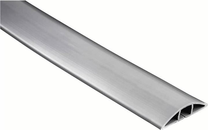 Produktbild Hama Flexibler Kabelkanal, selbstklebend, halbrund, 180 x 6 x 1 cm, PVC, Grau (Kabelkanal, 180 cm)