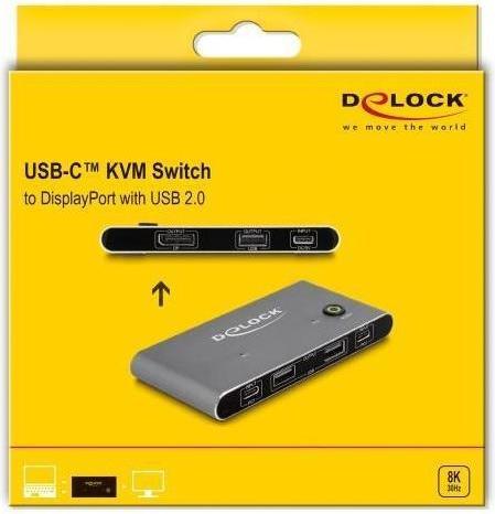 Produktbild Delock USB-C KVM Switch